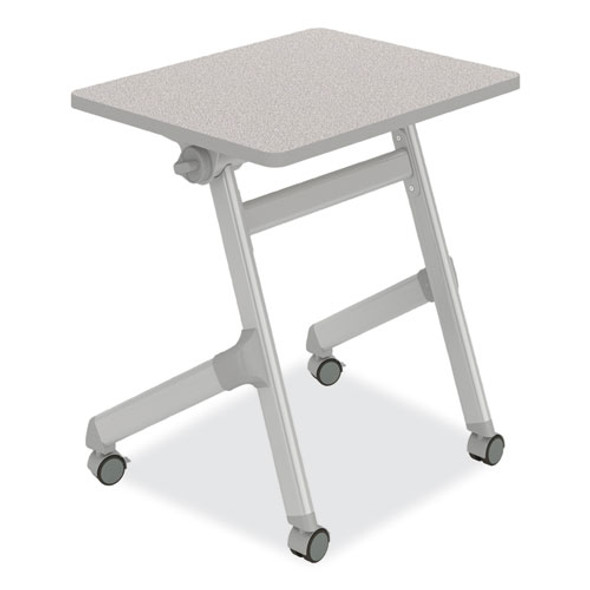 Learn Nesting Rectangle Desk, 28" x 22.25" x 29.5", Gray