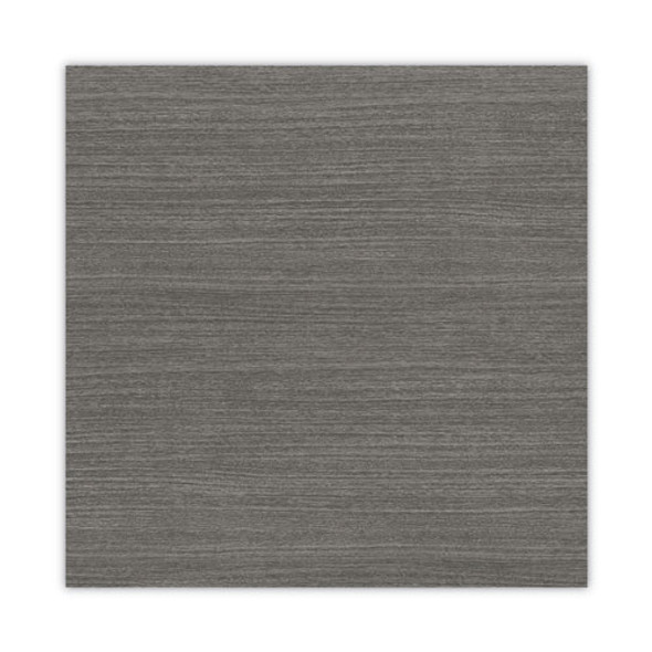 Alera Valencia Series Straight Front Desk Shell, 71" x 35.5" x 29.63", Gray