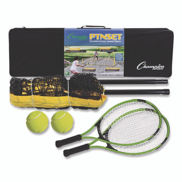 Tennis Net Set with 2 Rackets and 2 Tennis Balls