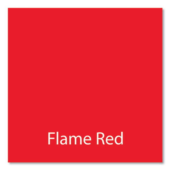 Callero Plus Double Column Trolley Set 13, Metal, 1 Shelf, 8 F2 Deep Bins, 27.4" x 17.3" x 41.5", Silver/Flame Red