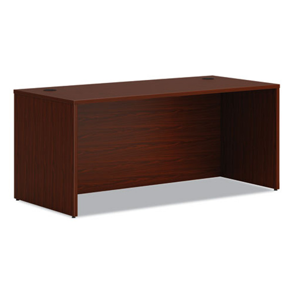 Mod Desk Shell, 66" x 30" x 29", Traditional Mahogany
