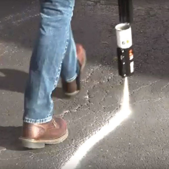 Industrial Choice M1800 System Water-Based Precision Line Marking Paint, Flat APWA Caution Blue, 17 oz Aerosol Can
