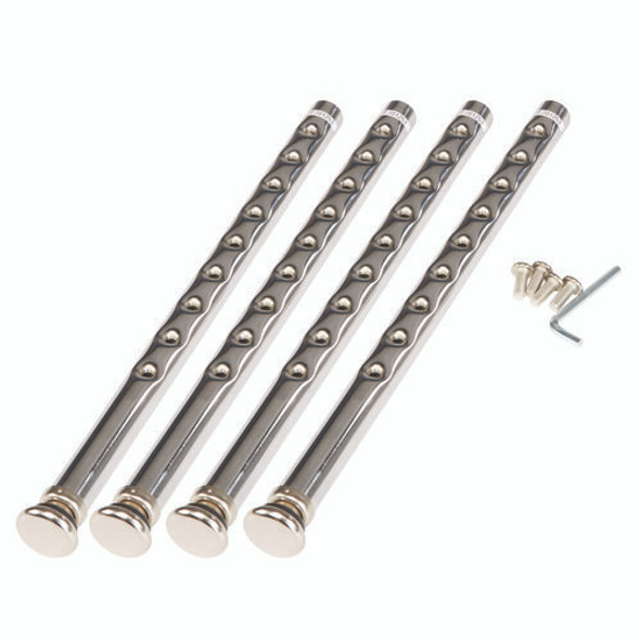 6300 Series Height Adjust Heavy Duty Square Seat Steel Stool, Backless, 500lb, 23.75" to 31.75" Height, Brown Seat, Gray Base