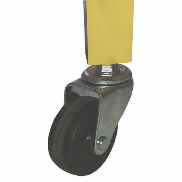 Half Size Lockable Ball Locker, Metal, 132 lb Capacity, 29 x 27 x 31, Yellow