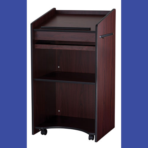 Aristocrat Non-Sound Lectern, 25 x 20 x 46, Mahogany