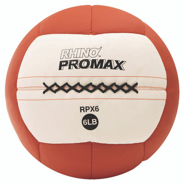 Rhino Promax Medicine Ball, 6 lb, Orange