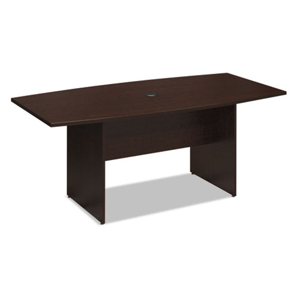 Conference Tables, Boat, 35.98w x 71.53d x 28.7h, Mocha Cherry