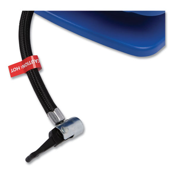 Electric Inflating Pump with Gauge, Hose and Needle, 0.25 hp Compressor, 50 psi, 8 ft Cord