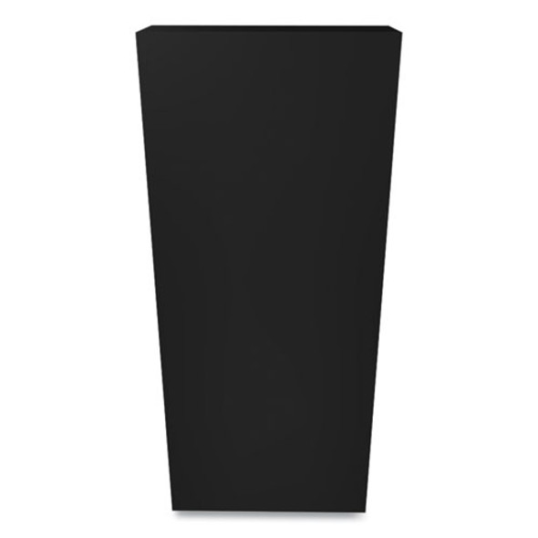 Metal Bookcase, Six-Shelf, 34.5w x 12.63d x 81.13h, Black