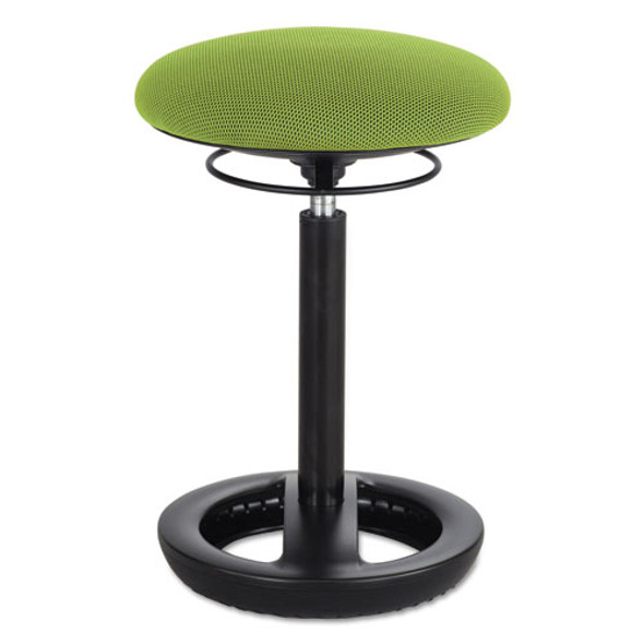 Twixt Desk Height Ergonomic Stool, Supports Up to 250 lb, 22.5" Seat Height, Green Seat, Black Base Twixt Desk Height Ergonomic Stool, Supports Up to 250 lb, 22.5" Seat Height, Green Seat, Black Base