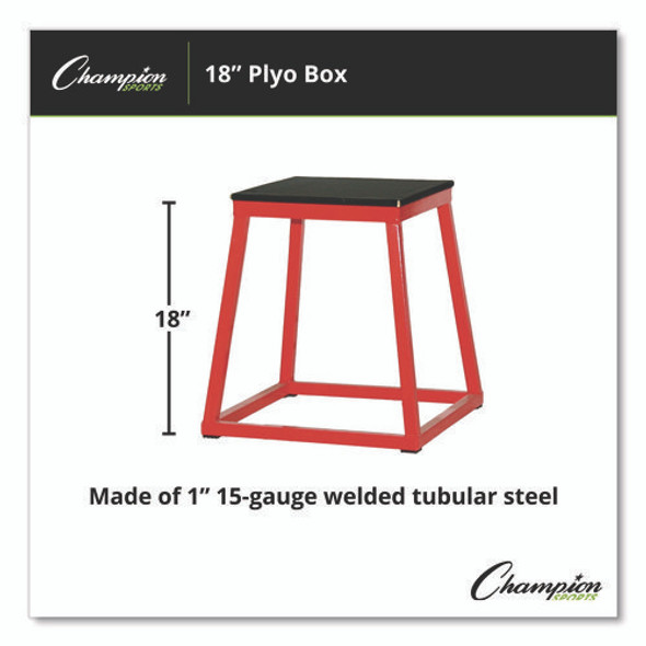 Plyo Box, 18" h, 18 x 18 Base