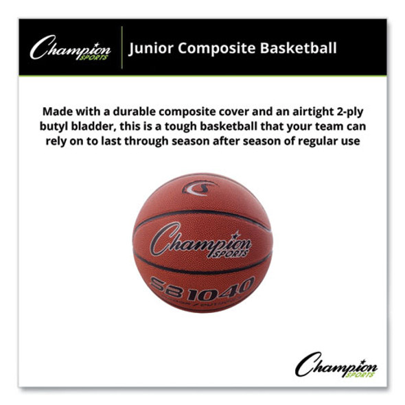 Composite Basketball, Intermediate, Brown