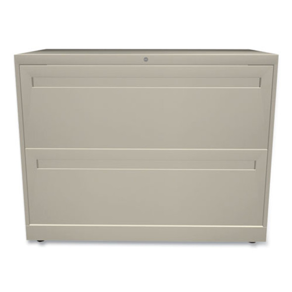 Brigade 700 Series Lateral File, 2 Legal/Letter-Size File Drawers, Putty, 36" x 18" x 28"