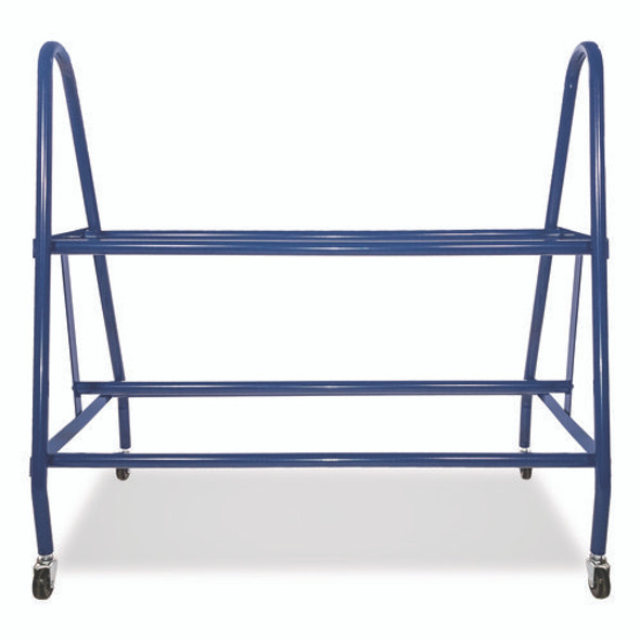 Heavy-Duty Deluxe Ball Cart, Metal, 132 lb Capacity, 17.5 x 38 x 35.75, Blue Heavy-Duty Deluxe Ball Cart, Metal, 132 lb Capacity, 17.5 x 38 x 35.75, Blue