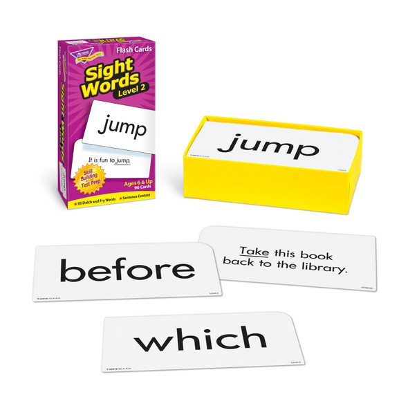 Sight Words – Level 2 Skill Drill Flash Cards, 3 Packs Sight Words – Level 2 Skill Drill Flash Cards, 3 Packs