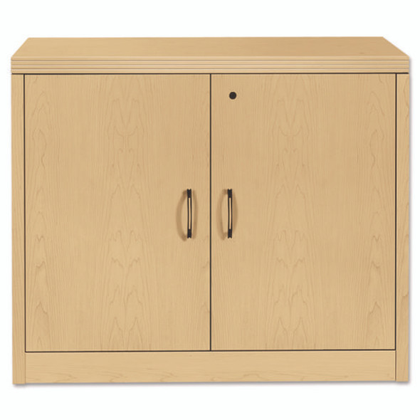 Valido Series Storage Cabinet w/Doors, 36w x 20d x 29.5h, Natural Maple