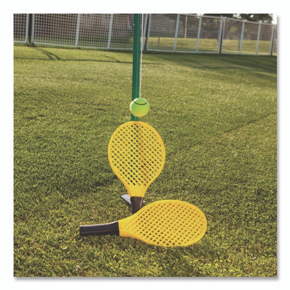 Tether Tennis Game Set, Two Paddles, Two Tennis Balls