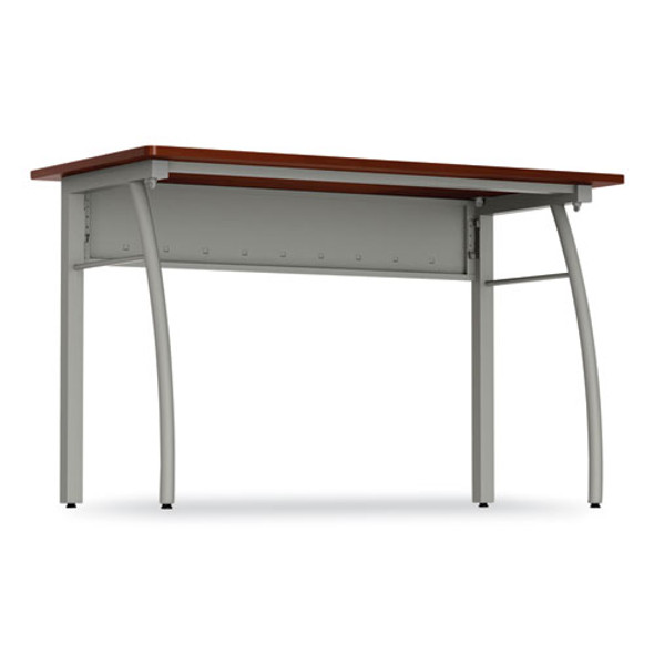 Trento Line Rectangular Desk, 47.25" x 23.63" x 29.5", Cherry