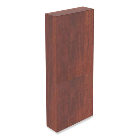 Alera Valencia Series Square Corner Bookcase, Seven-Shelf, 35.63w x 11.81d x 83.86h, Cherry