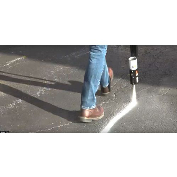 Industrial Choice Precision Line Marking Paint, Flat High-Visibility Yellow, 17 oz Aerosol Can, 12/Carton