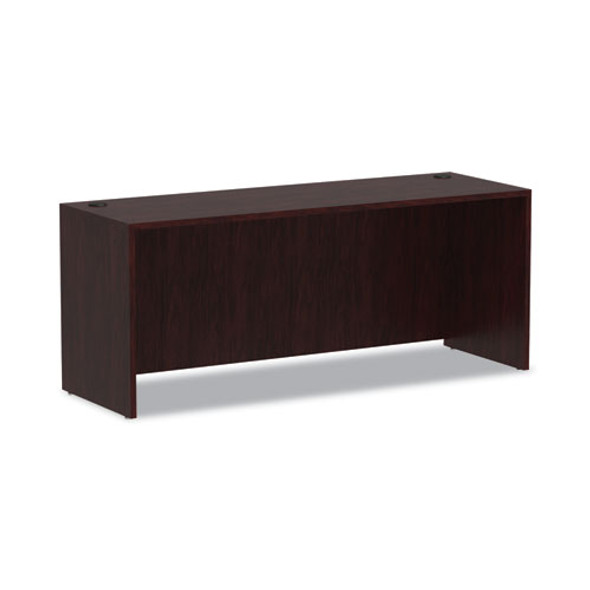 Alera Valencia Series Credenza Shell, 70.88w x 23.63d x 29.5h, Mahogany