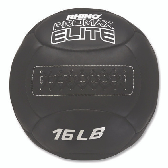 Rhino Promax Elite Medicine Ball, 16 lb, Black