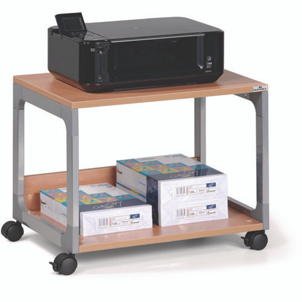 System 48 Multi-Function Trolley, Metal, 2 Shelves, 23.6 x 18.7 x 17, Beech System 48 Multi-Function Trolley, Metal, 2 Shelves, 23.6 x 18.7 x 17, Beech