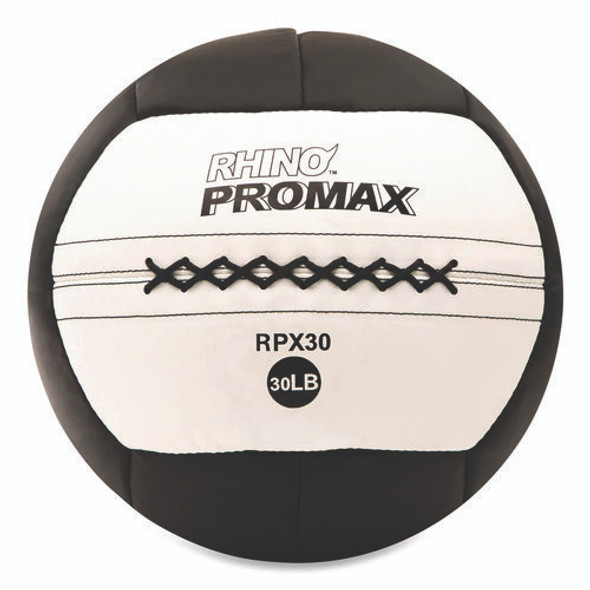 Rhino Promax Medicine Ball, 30 lb, Black