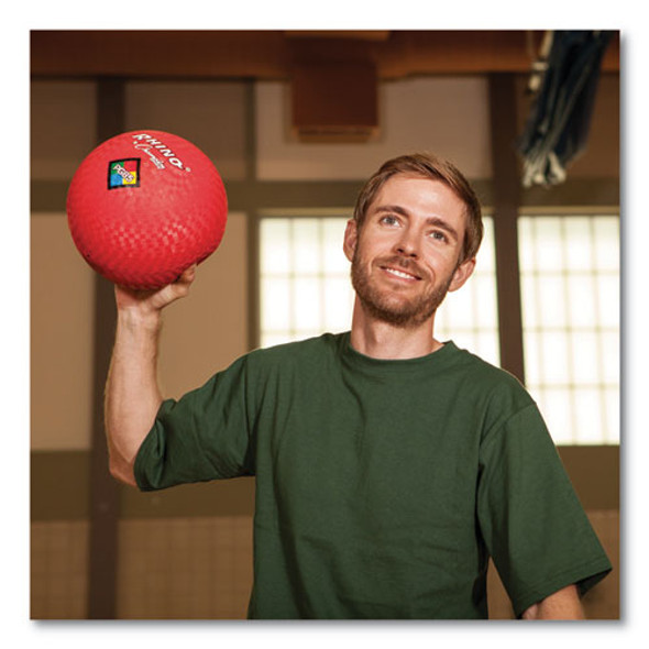 Playground Ball, 8.5" Diameter, Red