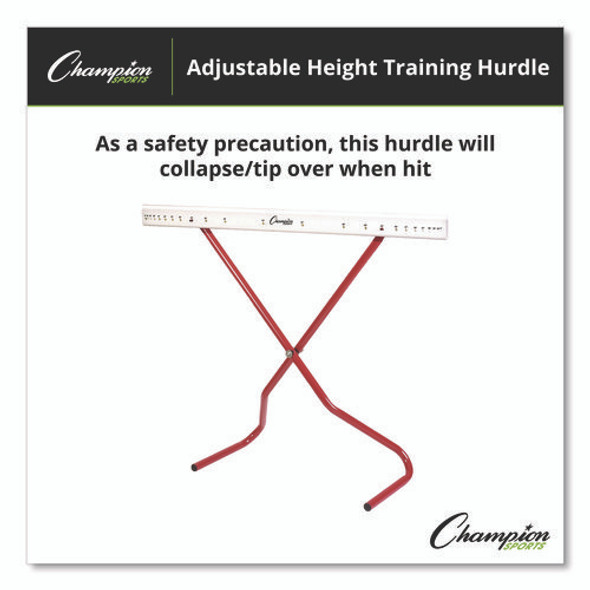 Adjustable Training Hurdle, 41" x 14", 1" Tube dia