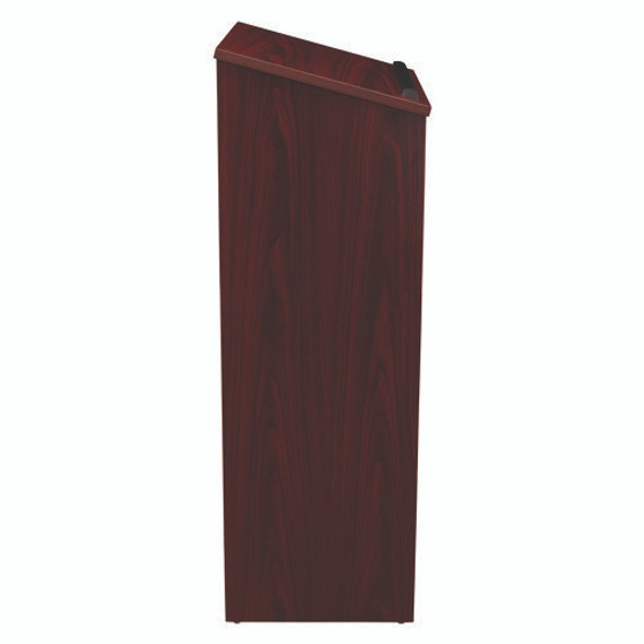 Full Floor Lectern, 23 x 16 x 46.5, Mahogany