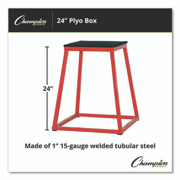 Plyo Box, 24" h, 21 x 21 Base