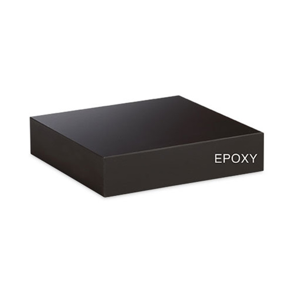 Classroom Science Table, 54w x 24d x 36h, Black Epoxy Resin Top, Maple Base