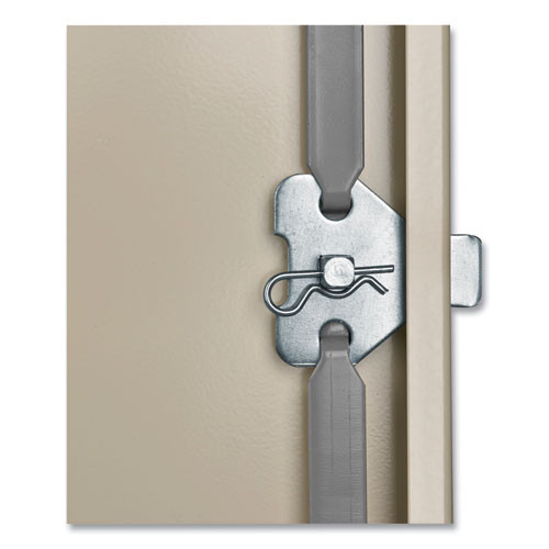 Deluxe Storage Cabinet, 36w x 24d x 78h, Sand