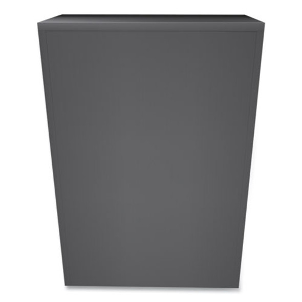 Brigade 700 Series Lateral File, 4 Legal/Letter-Size File Drawers, Charcoal, 36" x 18" x 52.5"