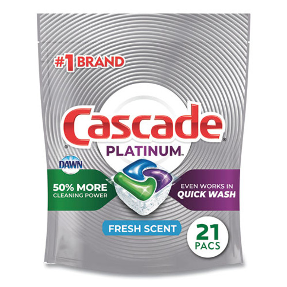 ActionPacs, Fresh Scent, 11.7 oz Bag, 21/Pack, 5 Packs/Carton