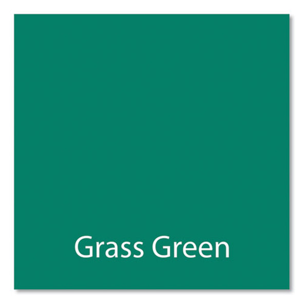 Callero Tilted Tray Trolley Set 01, Metal, 1 Shelf, 9 F2 Deep Bins, 40.6" x 17.3" x 41.5", Silver/Grass Green