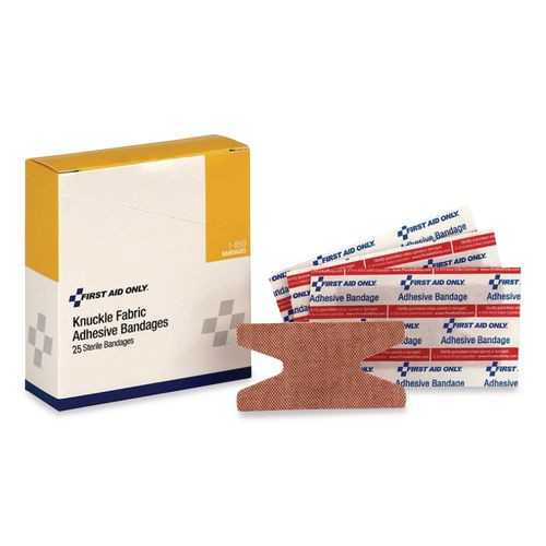 Heavy Woven Knuckle Bandages, Sterile, Individually Wrapped, 50/Box