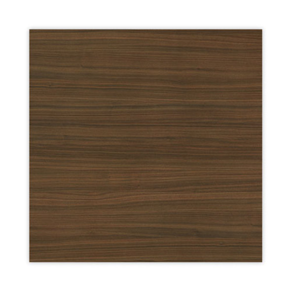 Alera Valencia Series Bookcase,Two-Shelf, 31.75w x 14d x 29.5h, Modern Walnut