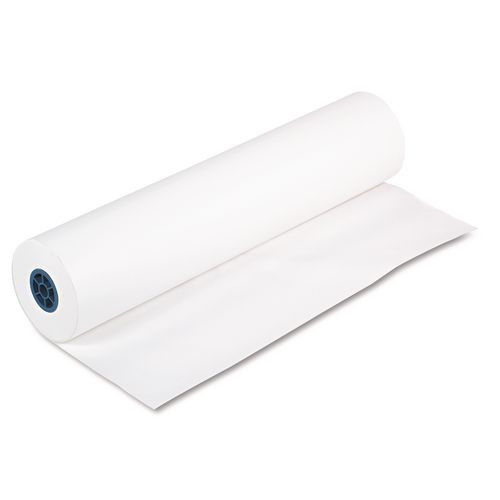 Lightweight Kraft Roll, White, 36" x 1,000', 1 Roll