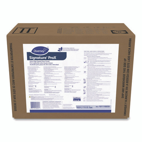 ProX UHS Floor Finish, 5 gal Bag-in-Box
