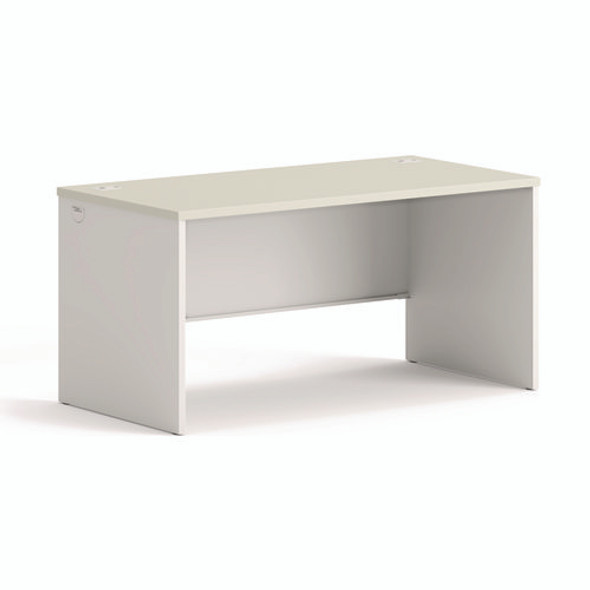 38000 Series Desk Shell, 60" x 30" x 30", Light Gray/Silver