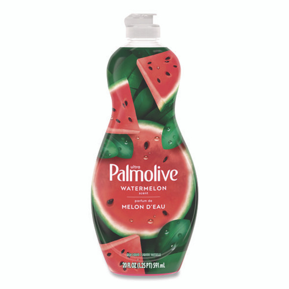 Dishwashing Liquid, Watermelon Scent, 20 oz Bottle, 9/Carton