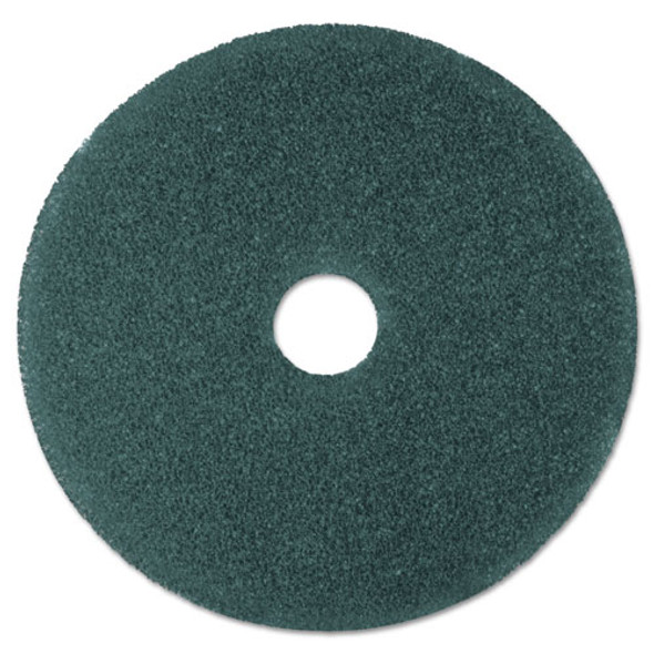 Low-Speed High Productivity Floor Pads 5300, 19" Diameter, Blue, 5/Carton
