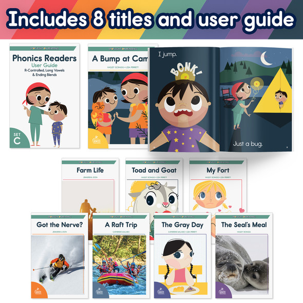Spotlight on Reading Phonics Readers, Set C, 8 Books Spotlight on Reading Phonics Readers, Set C, 8 Books