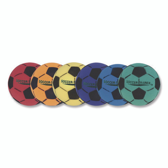 Ultra Foam Soccer Ball Set, Assorted Colors, 6/Set