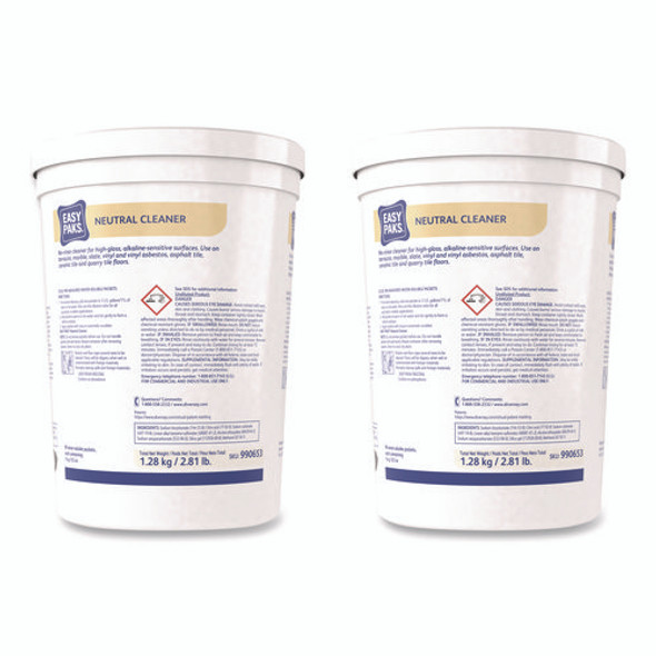 Neutral Cleaner, 0.5 oz Packet, 90/Tub, 2 Tubs/Carton
