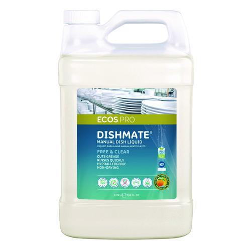 Dishmate Manual Dish Liquid, 128 oz Bottle