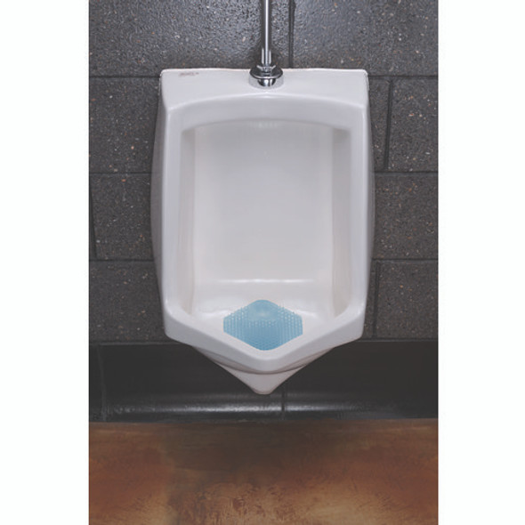 Wave 3D Urinal Deodorizer Screen, Ocean Mist Scent, Blue, 10 Screens/Box