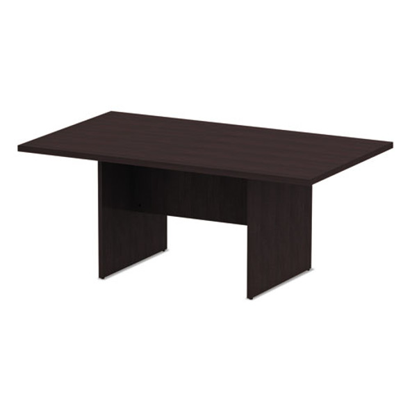 Alera Valencia Series Conference Table, Rectangular, 70.88w x 41.38d x 29.5h, Espresso